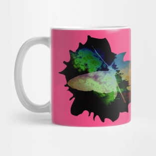 Butterfly splash Mug